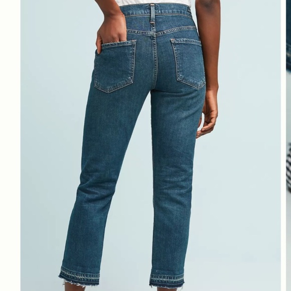 Citizens of Humanity Emerson Crop Slim Boyfriend Size 26 - Picture 3 of 9